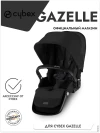 Прогулочный блок/люлька Cybex Gazelle S BLK Moon Black