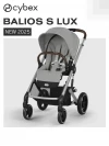 Коляска прогулочная Cybex Balios S Lux SLV Stone Grey