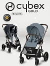 Коляска прогулочная Cybex Balios S Lux TPE Stormy Blue
