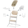 Стульчик для кормления Cybex LEMO Set Sand White