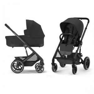 Коляска 2 в 1 Cybex Balios S Lux BLK Moon Black