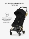 Коляска прогулочная Cybex Coya FE JS Wings с бампером и дождевиком