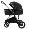 Коляска-трансформер Luxmom A4 2 в 1 черный
