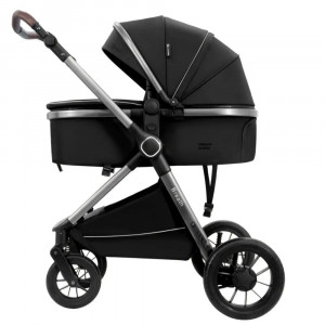 Коляска-трансформер Luxmom A4 2 в 1 черный