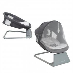 Электрокачели Luxmom RS003 B тёмно-серый