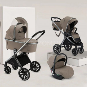 Коляска 3 в 1 Luxmom 812 хаки