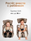 Автокресло Costa HC-01 1/2/3 (9-36кг) beige