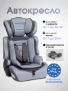 Автокресло Costa HC-01 1/2/3 (9-36кг) Grey/Light grey