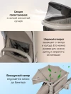 Коляска-трансформер Farfello Aimile Adventurer ADV-6 Фисташковый