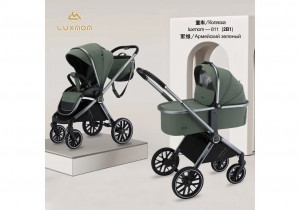 Коляска 2 в 1 Luxmom 811 зеленый