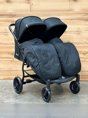 Коляска для двойни Luxmom T11 черный