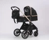 Коляска 3 в 1 luxmom 788 черный