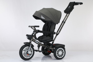 Велоколяска Dalux 3366 серый