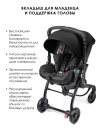 Коляска прогулочная Doona X Nitro Black