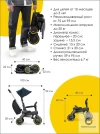 Велоколяска Doona Liki Trike S3 Deep Blue
