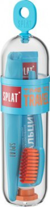 SPLAT Дорожный набор (Зубная щетка Splat Travel Средняя+Зубная паста серии Professional БИОКАЛЬЦИЙ, 25 г)