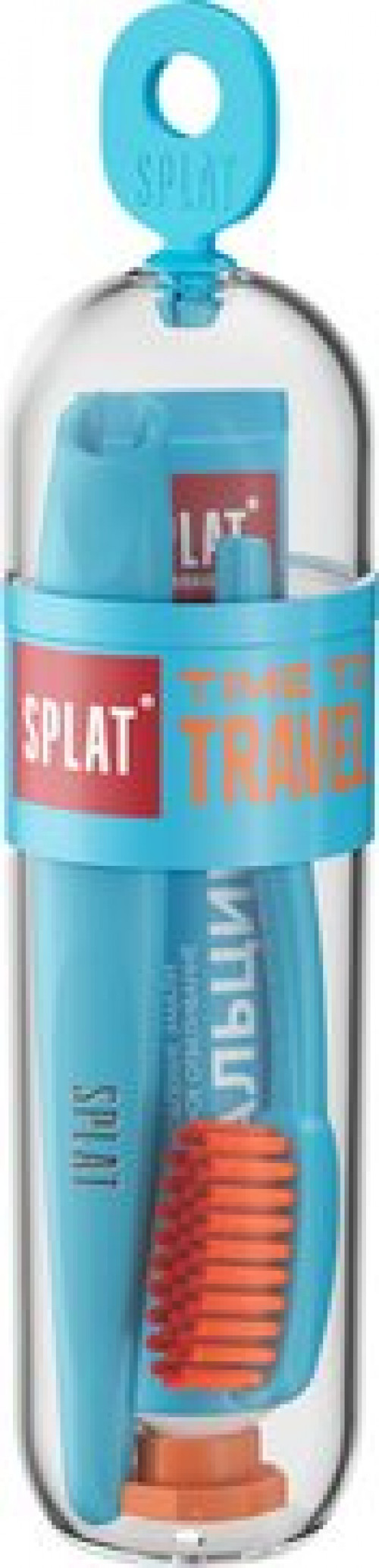 SPLAT Дорожный набор (Зубная щетка Splat Travel Средняя+Зубная паста серии Professional БИОКАЛЬЦИЙ, 25 г)