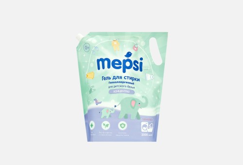 Гель для стирки белья MEPSI дойпак 2 л