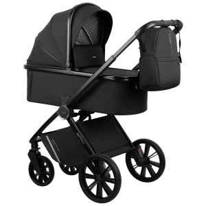 Коляска 3 в 1 Indigo Sting черный