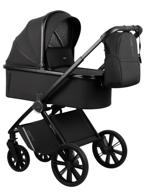 Коляска 3 в 1 Indigo Sting черный
