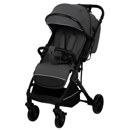 Коляска прогулочная Indigo Volt темно-серый