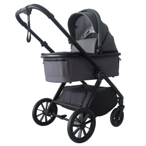 Коляска 2 в 1 Indigo Trion темно-серый