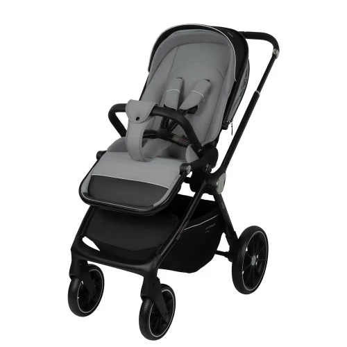 Коляска прогулочная Indigo Gloss светло-серый