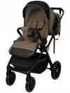 Коляска прогулочная Indigo Gloss темно-бежевый