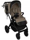 Коляска прогулочная Indigo Gloss бежевый