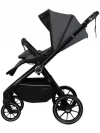 Коляска прогулочная Indigo Gloss темно-серый