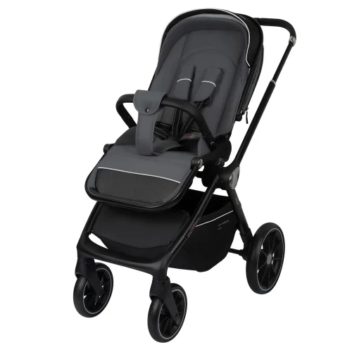 Коляска прогулочная Indigo Gloss темно-серый