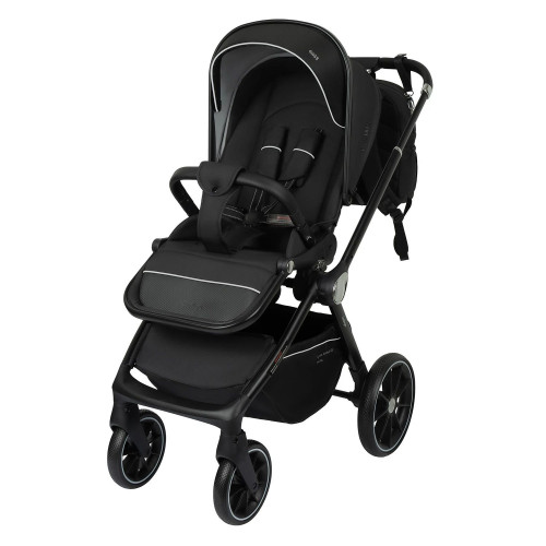 Коляска прогулочная Indigo Gloss черный