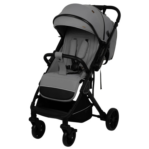 Коляска прогулочная Indigo Volt светло-серый