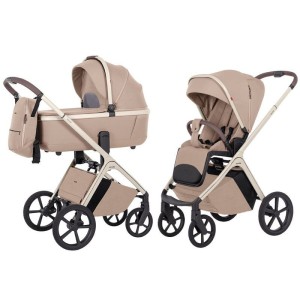 Коляска 2 в 1 Carrello Vector CRL-6550 Walnut Beige
