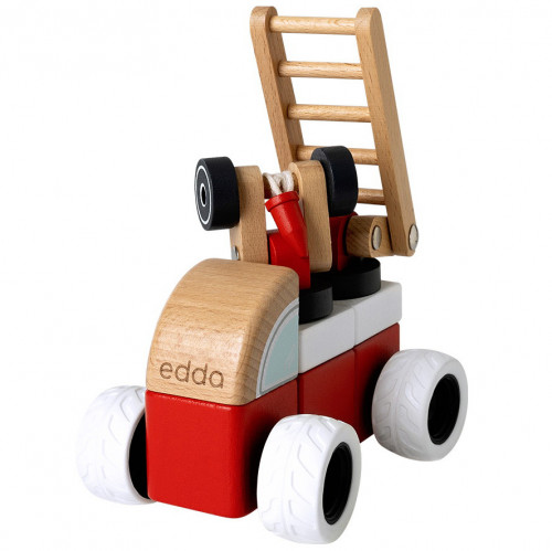 Машинка-конструктор edda, Пожарная машина