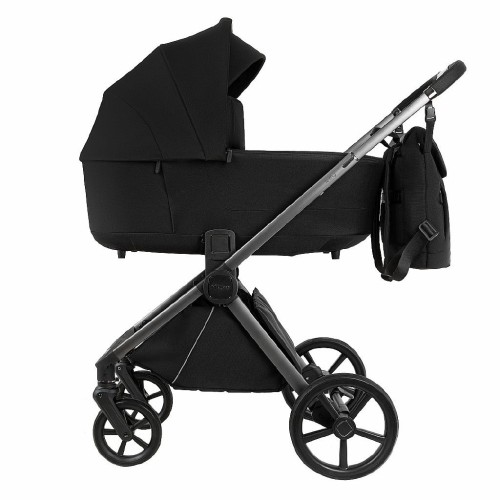 Коляска 2 в 1 Pituso Teffy Caviar Black/Graphite