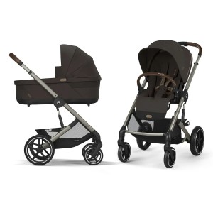 Коляска 2 в 1 Cybex Balios S Lux TPE Chocolate Brown