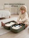 Каталка-чемодан Happy Baby Travy dark green