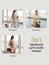 Каталка-чемодан Happy Baby Travy pink