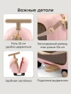 Каталка-чемодан Happy Baby Travy pink