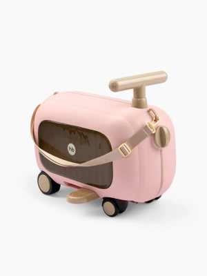 Каталка-чемодан Happy Baby Travy pink