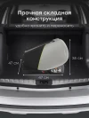 Автокресло Happy Baby Fixer 1/2/3 (9-36кг) steel grey