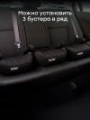 Бустер Happy Baby Rider total black