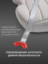 Бустер Happy Baby Rider beige grey