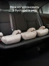 Бустер Happy Baby Rider beige grey