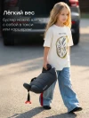 Бустер Happy Baby Rider milky