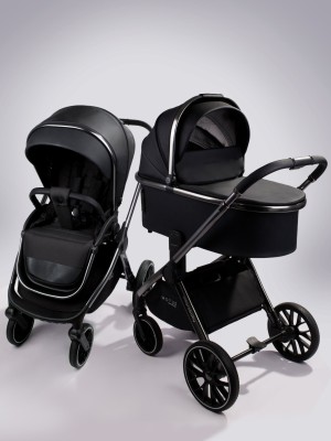 Коляска 2 в 1 Amarobaby Motus Premium Ecco черный