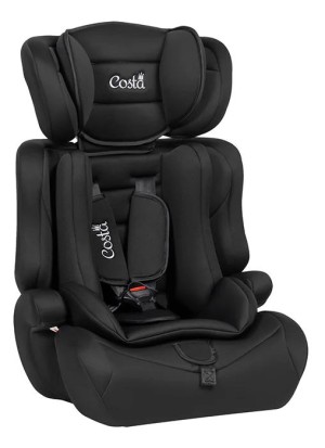 Автокресло Costa HC-01 1/2/3 (9-36кг) Total black