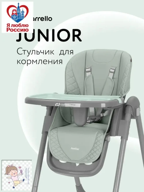 Стул для кормления Carrello Junior T-1412 Dark Green