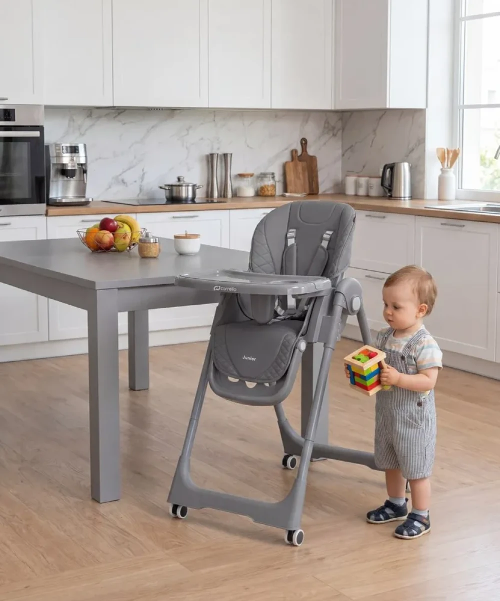 Стул для кормления Carrello Junior T-1412 Dark Grey